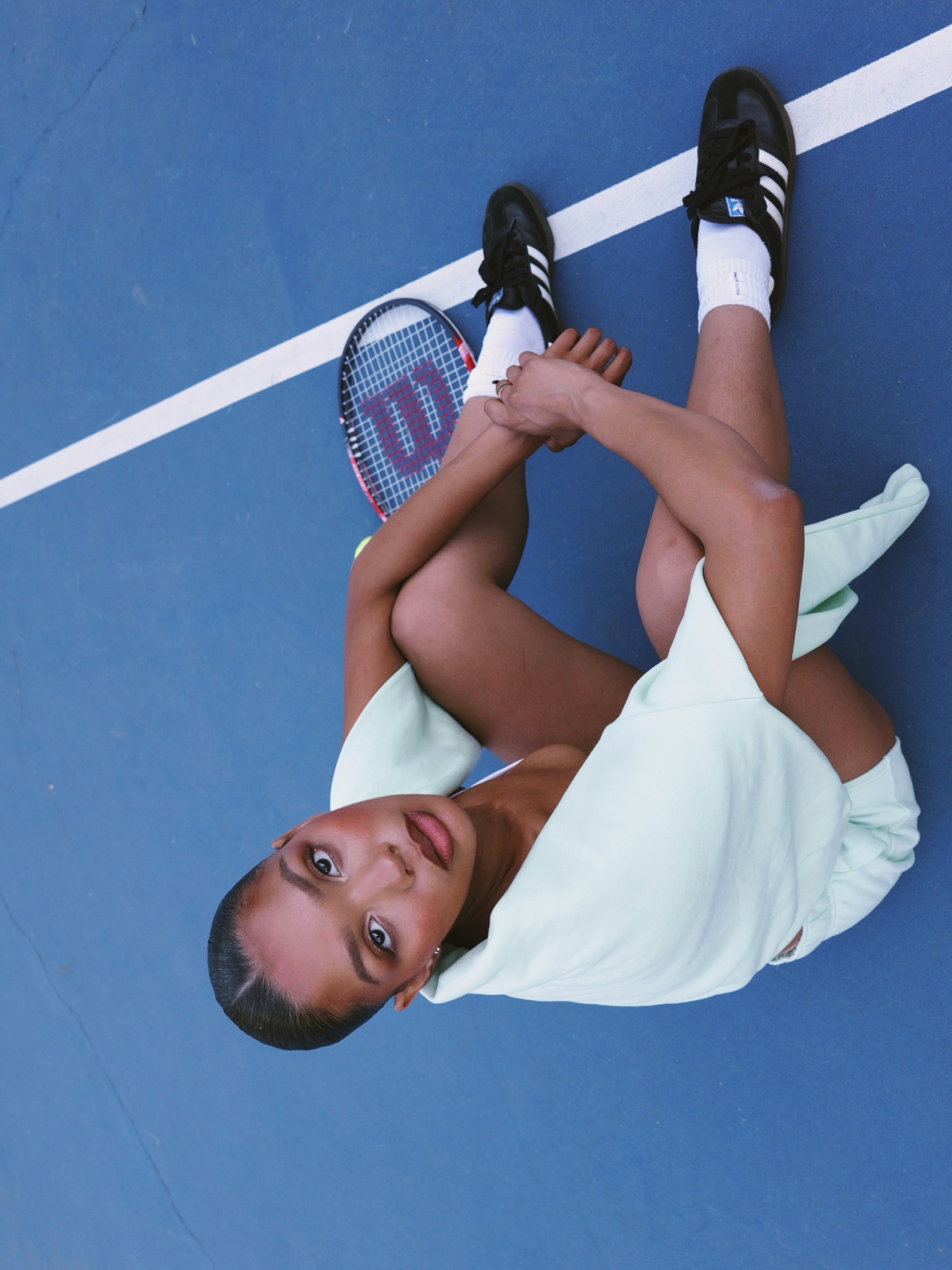On the court
