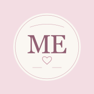 Melanie Elisa ME monogram app icon